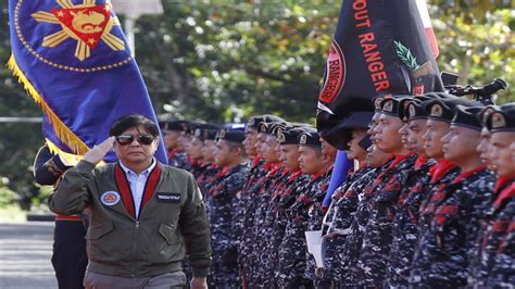 PBBM vows to advance Army Scout Rangers’ .